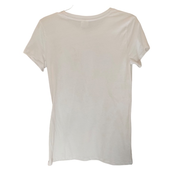 PINK Victoria's Secret Palm Tree T Shirt with Glitter XS - Picture 3 of 5